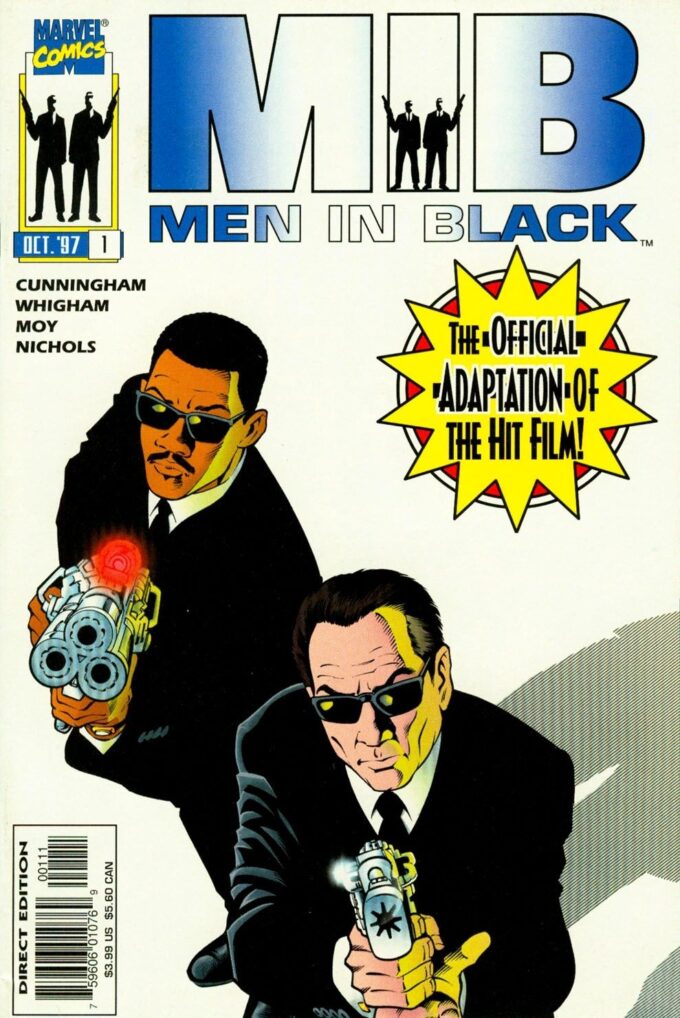 Men in Black: The Movie 25 czarno-biały