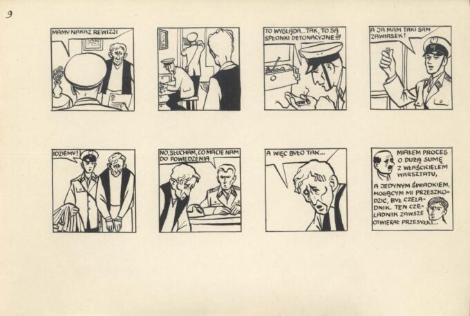 Tajemnicza skrzynka (kompletny 10-stronicowy komiks) - Obyczajowe i retro
