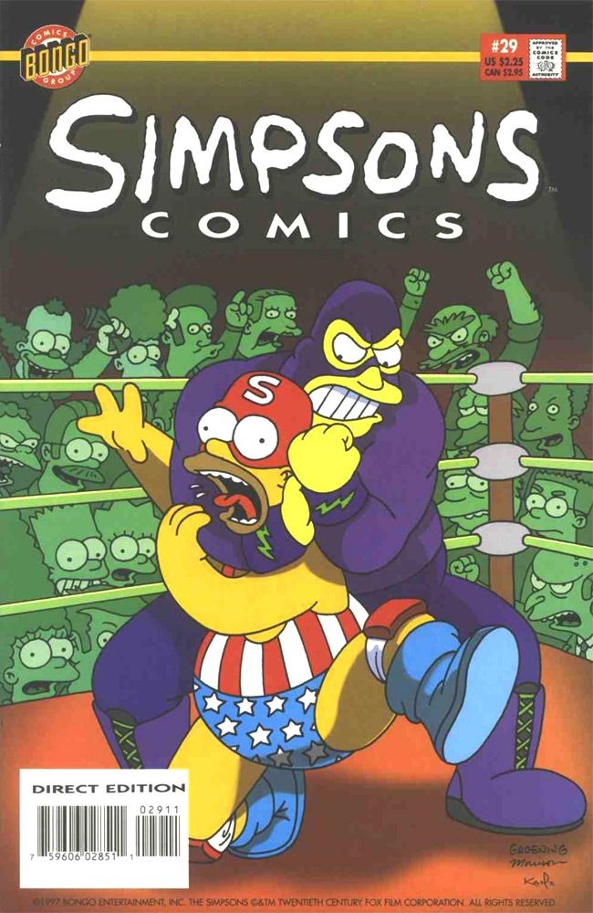 Simpsons Comics #29 / 11 czarno-biały