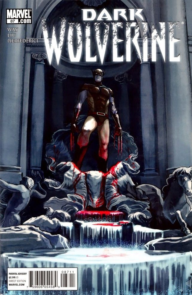 Dark Wolverine #87 - okładka kolor