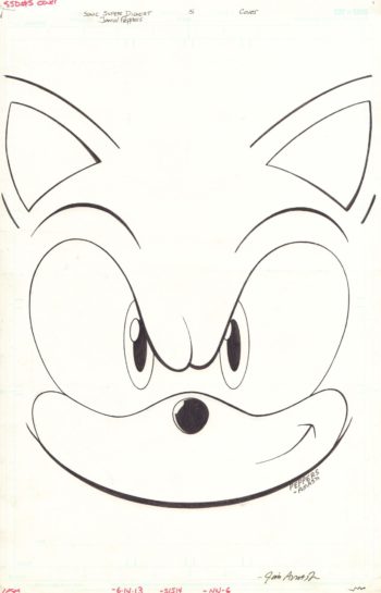 Sonic Super Digest #5 - okładka