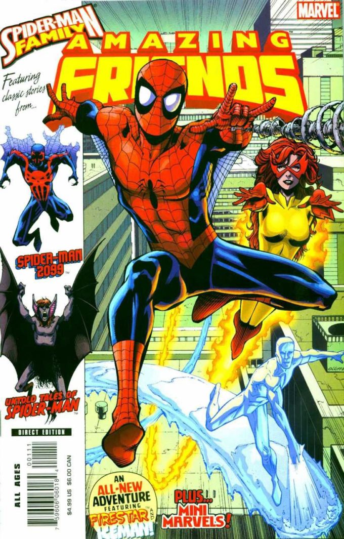 Spider-Man Family Featuring Amazing Friends #1 /1 czarno-biały